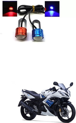 XZRTZ Strobe Light Eagle Eye Red-Blue (1 Pair) 2 Pcs Bike LED Z99 Parking Light Motorbike LED for Yamaha (12 V, 10 W)(Universal For Bike, Pack of 2)