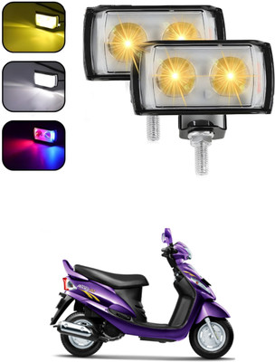 GONAMA Front, Rear LED Indicator Light for Royal Enfield Universal For Bike(White, Yellow)