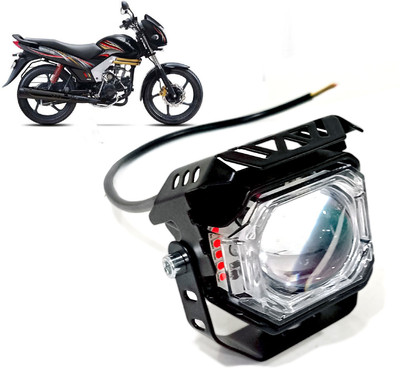 AUTO PEARL White/Yellow High Beam & Multi Flicker Red/Blue Led A019 Fog Lamp Motorbike LED for Mahindra (12 V, 30 W)(Centuro, Pack of 1)