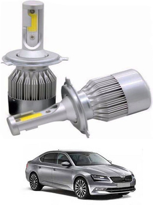 REPLEY C6-CHL-SET-0187 Headlight Car LED for Skoda (12 V, 36 W)(Superb, Pack of 2)