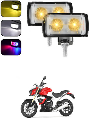 GONAMA Front, Rear LED Indicator Light for Hero Hunk(White, Yellow)
