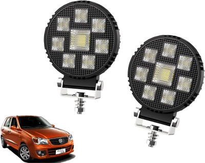 AUTO PEARL Round 4 Inch Auxiliary 44Led Amber DRL Work Spot Light for Car A036 Back Up Lamp Car LED for Maruti Suzuki (12 V, 30 W)(Alto K10, Pack of 2)