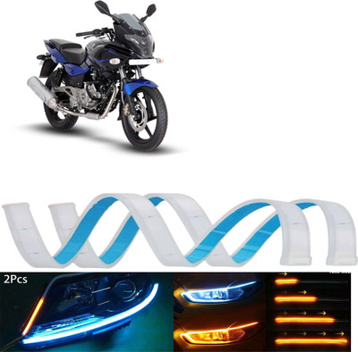 BLUERIDE DRL-LT-BIKE-BR536 Interior Light Motorbike, Car, Truck, Van LED for Bajaj (12 V, 12 W)(Universal For Bike, Pack of 2)