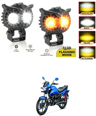 LOVMOTO LED Fog Lamp Unit for TVS Jive