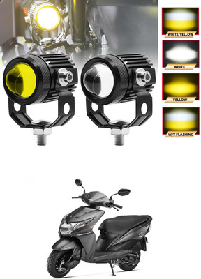 GONAMA Front, Rear LED Indicator Light for Hero Splendor Pro(White, Yellow)
