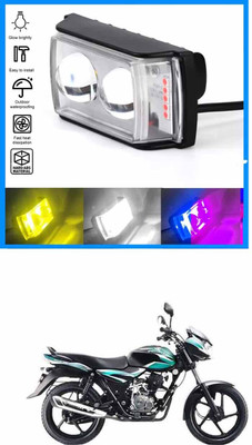 E-Shoppe Spotlights Mini Projector Fog Light For Discover 100 DTS-i Headlight Motorbike LED for Bajaj (12 V, 24 W)(Discover 100 DTS-i, Pack of 1)
