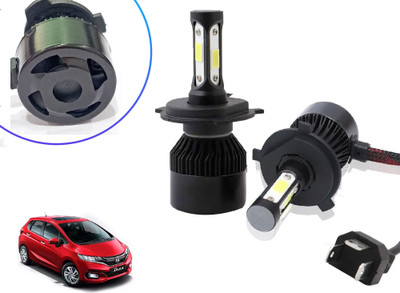 AUTO PEARL 4-Side H4 LED Bulb for Car 80W-12V 3500LM 6000K wide ultra bright light_A119 Headlight Car LED for Honda (12 V, 80 W)(Jazz, Pack of 2)