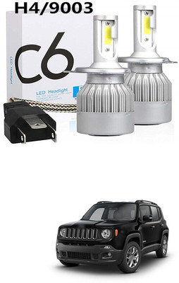 PRTEK C6 Car LED Headlight Bulbs Conversion Kit H4 3800LM 6000K 36W COB_H102 Headlight Motorbike, Car LED (12 V, 65 W)(Universal For Car, Pack of 2)