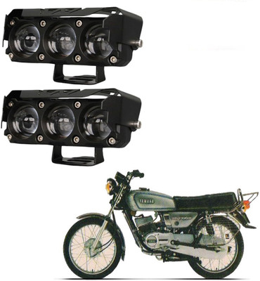 BXtremeZ 3 LED Metal Body Fog Light Lamp,White & Yellow Light With 4 Modes-092 Fog Lamp Car, Motorbike LED for Yamaha (12 V, 36 W)(RX 100)