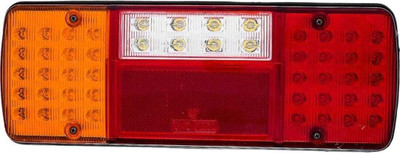 MOTORLAMP Tail Light In 24V LEFT SIDE for Universal Tata/Ashok Leyland 4 Chamber Tail Light Truck LED (24 V, 100 W)(Universal For Car, Pack of 1)