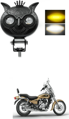 LOVMOTO Universal for car and bike Owl King Led Motorcycle Driving Fog Lights sg54 Headlight Car, Motorbike LED for Bajaj (12 V, 30 W)(Avenger, Pack of 1)