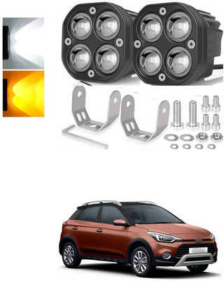 LOVMOTO Front, Rear LED Indicator Light for Hyundai Elite i20(White, Amber)