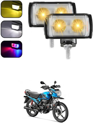 GONAMA Front, Rear LED Indicator Light for Mahindra Flyte(White, Yellow)