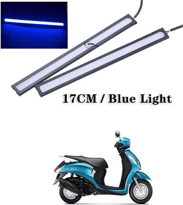 LOVMOTO COB LED Strip DRL Driving Daytime Running Light 121 Car Fancy Lights(Blue)