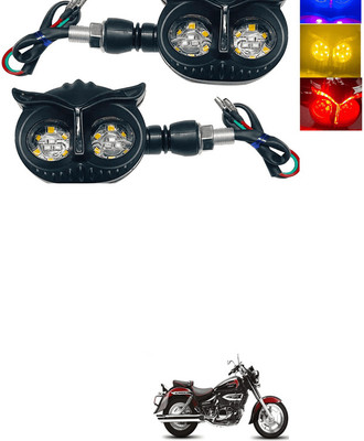 LOVMOTO Front, Rear LED Indicator Light for Hyosung Aquila 250(Multicolor)