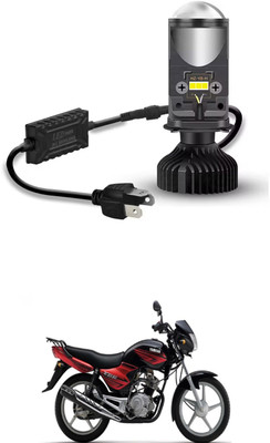 LOVMOTO Front, Rear LED Indicator Light for Hero Hunk(White)