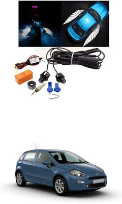 LOVMOTO Universal Bike & Car laser Wing Projector/Shadow Light/Ghost LED Light SX365 Mirror Light Car, Motorbike LED for Hyundai (12 V, 12 W)(i10, Pack of 2)