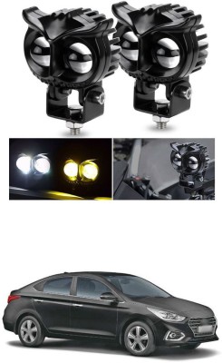 XZRTZ Owl shape Car Motorcycle LED LIGHT fog light UTV SUV ATV For H-yundai V-erna Headlight Car, Motorbike LED for Hyundai (12 V, 55 W)(Verna, Pack of 2)