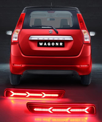 Bubu Car Rear Bumper Matrix reflector DRL Brake led Light for WagonR 2019 Onward Brake Light Car LED for Maruti Suzuki (12 V, 12 W)(WagonR, Pack of 2)