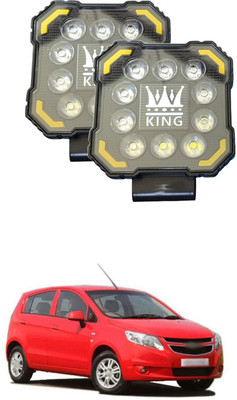 GONAMA Universal For All Motorcycle Fog Light Spot Projector Yellow And White SG1885 Reversing Light Car, Motorbike LED for Chevrolet (12 V, 20 W)(UVA, Pack of 1)
