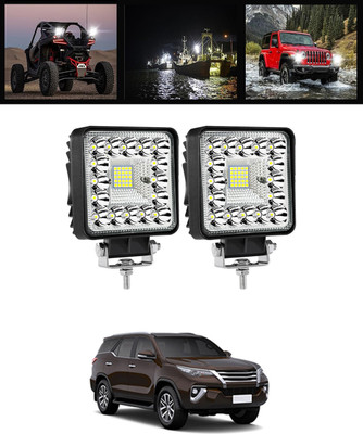 AYW Universal Fit 41 LED Square Waterproof Light For Car/Truck-109 Fog Lamp Car LED for Toyota (12 V, 288 W)(Universal For Car, Pack of 2)
