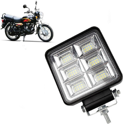 AUTO PEARL Front fog lights 4Inch LED Work Light Driving Fog Lamp White Spotlight A218 Fog Lamp Motorbike LED for TVS (12 V, 15 W)(MAX4R, Pack of 1)