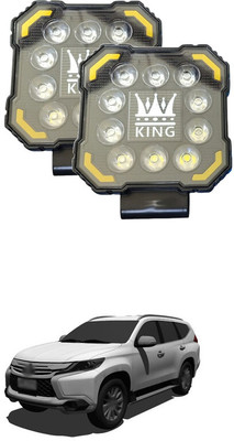 GONAMA Universal For All Motorcycle Fog Light Spot Projector Yellow And White SG2063 Side Marker Car, Motorbike LED for Mitsubishi (12 V, 20 W)(Lancer, Pack of 1)