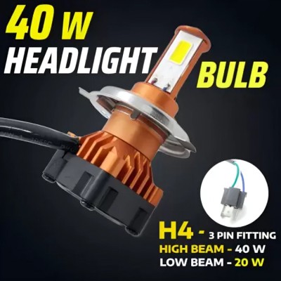 cyt Copy Led headlight bulb Headlight Car, Motorbike LED (12 V, 40 W)(Universal For Bike, Universal For Car, Pack of 1)