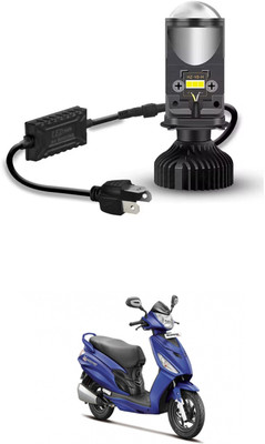 LOVMOTO H4 Mini Led Lens Projector Bike Led Headlight Projector Light 40 Watt sg9 Dash Light Car, Motorbike LED for Hero (12 V, 20 W)(Achiever)