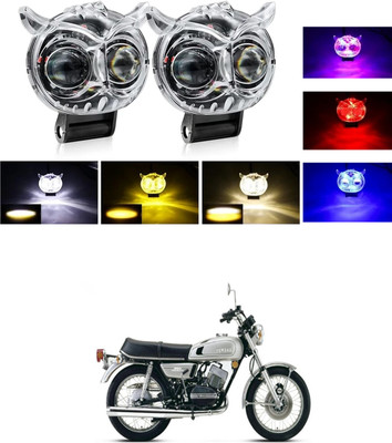 GONAMA Front, Rear LED Indicator Light for Royal Enfield Universal For Bike(White, Yellow)