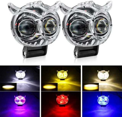 GONAMA Front, Rear LED Indicator Light for Yamaha Fazer(White, Yellow)