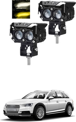 GONAMA Universal 2 Pack Motorcycle LED Driving Fog Lights 40W Amber/Yellow White SG449 Interior Light Car, Motorbike LED for TVS (12 V, 40 W)(Zest)