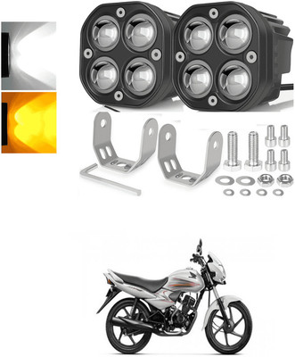 LOVMOTO Front, Rear LED Indicator Light for Honda Dream Neo(White, Amber)