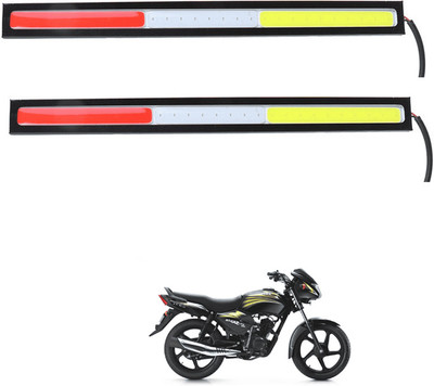 LOVMOTO Front, Rear LED Indicator Light for TVS Star City(Multicolor)