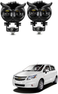 PRTEK LED BAR Work Light Spot Fog Lamp Yellow White 560 Headlight Car LED for Chevrolet (12 V, 60 W)(Sail UVA, Pack of 2)