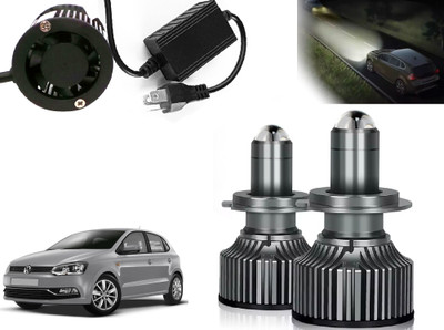 AUTO PEARL H4 Headlights Bulbs Lamp Car Lights Vehicle Hi and Low Beam, 4000LM (160) Headlight Car LED for Volkswagen (12 V, 35 W)(Polo Exquisite, Pack of 2)