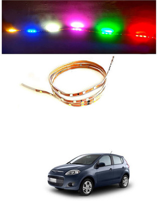 LOVMOTO Universal LED Strip 30cmLamp Chips Decorative Ambient Lighting 12V sg127 Car Fancy Lights(Multicolor)