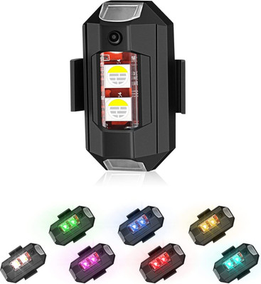 Point Zero Strobe Lights With USB Charging, Drone Flashing Strobe Light Interior Light Motorbike, Car LED for Bajaj (5 V, 15 W)(1 Series, Pack of 1)