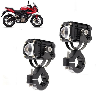 AUTO PEARL Mini LED Yellow/White/Red with Flashing Led for Pulsar AS 150 Fog Lamp Motorbike LED for Bajaj (12 V, 15 W)(Pulsar AS 150)