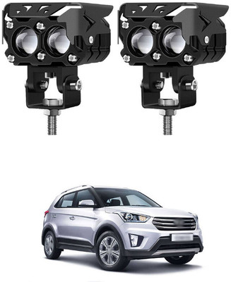 LOVMOTO Bike Led Light High Power Motorcycle Fog Lamps Mini Driving Lights 1367 Fog Lamp Car, Motorbike LED for Hyundai (12 V, 40 W)(Creta, Pack of 2)