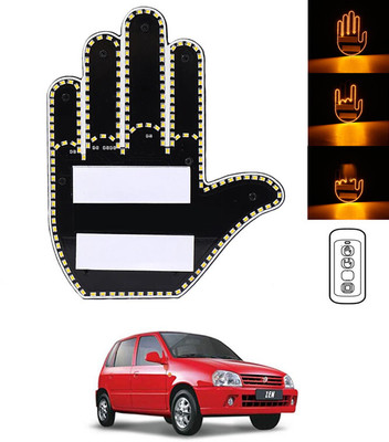 AYW LED Hand Gesture Light with Remote Funny Car Accessory Car Back Window Sign-272 Brake Light Car, Truck, Van LED for Maruti Suzuki (12 V, 55 W)(Zen Estilo, Pack of 1)