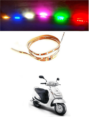 LOVMOTO DC 12 Volt 2.4 Watt Coin Shape LED Module Light Lamp Bulb Multipurpose SG1909 Indicator Light Car, Motorbike LED for Mahindra (12 V, 12 W)(Duro DZ)