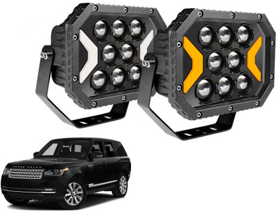 AUTO PEARL 5X7 Inch Square LED Work Spot Arrow Light DRL Driving Fog Off-Road for Car 229 Back Up Lamp Car LED for Land Rover (12 V, 80 W)(Range Rover, Pack of 2)
