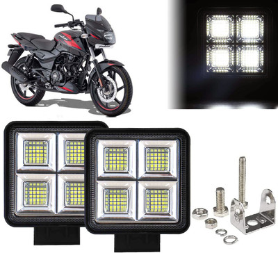 AUTO PEARL 64 LED 192W Fog Light Super Bright With Mounting Brackets for Pulsar 150 Fog Lamp Motorbike LED for Bajaj (12 V, 192 W)(Pulsar 150, Pack of 1)