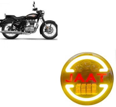 Sigmatech Jaat blt hdl 09 Headlight Car, Motorbike LED for Royal Enfield, Mahindra (12 V, 90 W)(All Royal Enfield Models, Thar, Pack of 1)