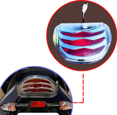 Y retail Compatible For DISCOVER 100cc W/O Bulb Back Light, Brake Light, Tail Light Tail Light Motorbike Halogen for Bajaj (12 V, 5 W)(Discover 100, Pack of 1)