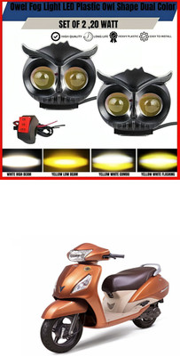 GONAMA Front, Rear LED Indicator Light for TVS Jupiter(White, Yellow)
