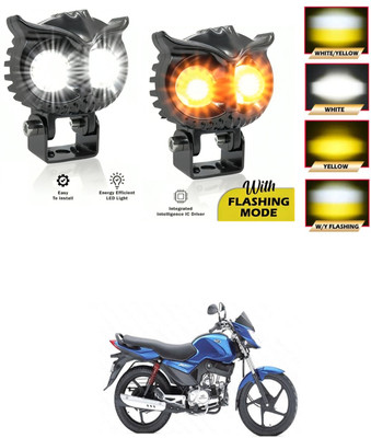 GONAMA Front, Rear LED Indicator Light for Honda Dio(White, Yellow)
