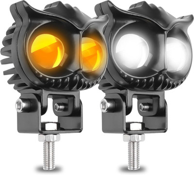 GONAMA Front, Rear LED Indicator Light for TVS Apache RTR 180(White, Yellow)