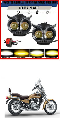 LOVMOTO Front, Rear LED Indicator Light for Mahindra Pantero(White, Yellow)